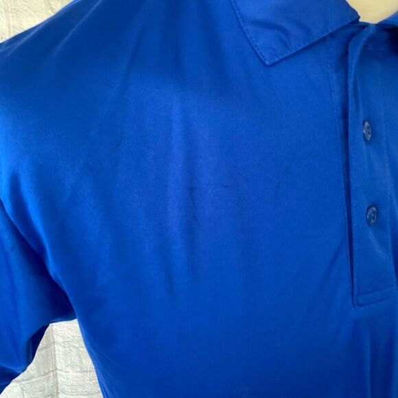 Wear Guard men M 3 button dri wear short sleeve polo bundle of 3 black & blue - Picture 6 of 14